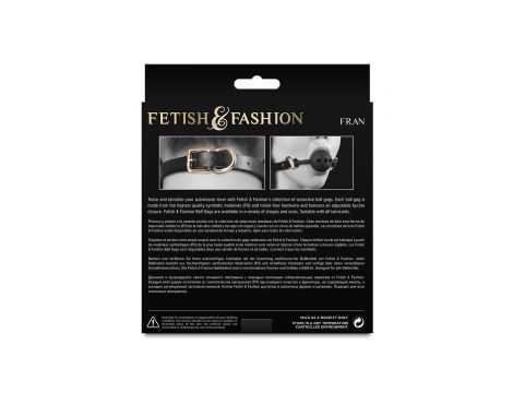 FETISH & FASHION FRAN BLACK