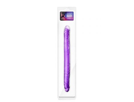 Dildo podwójne fioletowe 41 cm Blush B Yours - 4
