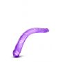 Dildo podwójne fioletowe 41 cm Blush B Yours - 2