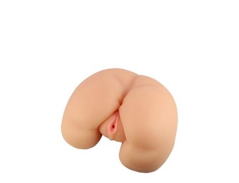 X5 VIBRATING REALISTIC ASS BEIGE