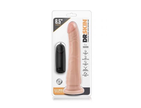 DR. SKIN 8.5INCH VIBR. REALISTIC DILDO - 5