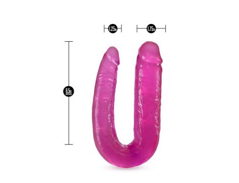 B YOURS DOUBLE HEADED DILDO PINK