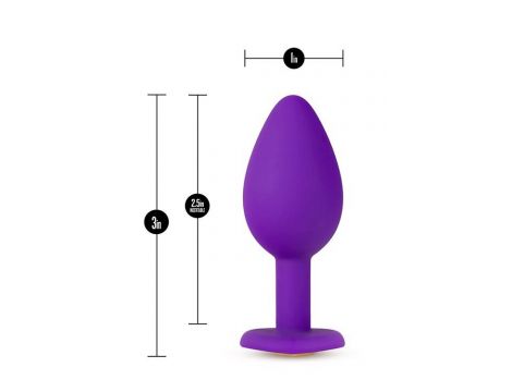 TEMPTASIA BLING PLUG SMALL PURPLE - 4