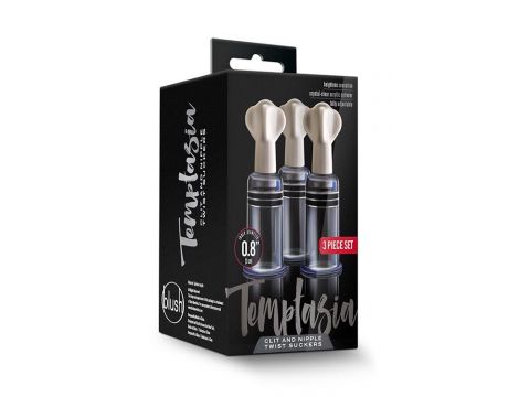 TEMPTASIA CLIT AND NIPPLE TWIST SUCKERS - 3