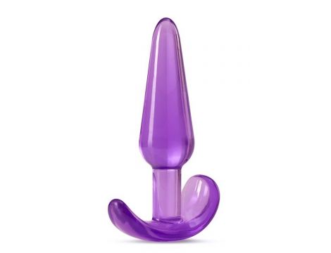 Korek analny B Yours Slim fioletowy TPE 10,8 cm