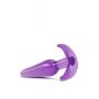 Korek analny B Yours Slim fioletowy TPE 10,8 cm - 5
