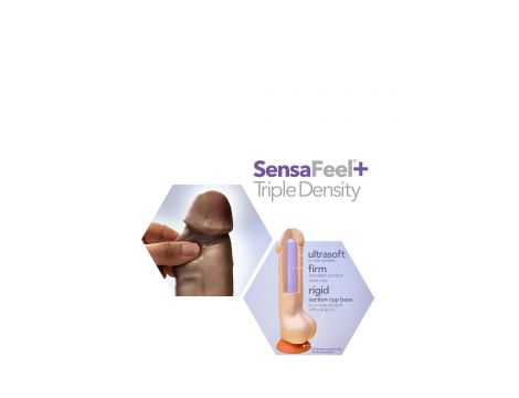 DR. SKIN PLUS 6 INCH POSABLE DILDO CHOCOLATE - 4