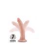 DR. SKIN PLUS 7 INCH POSABLE DILDO VANILLA - 2
