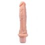 DR. SKIN SILICONE DR. RICHARD 9 INCH VIBRATING DILDO BEIGE - 2