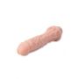 DR. SKIN SILICONE DR. RICHARD 9 INCH VIBRATING DILDO BEIGE - 3