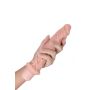 DR. SKIN SILICONE DR. RICHARD 9 INCH VIBRATING DILDO BEIGE - 6