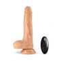 DR. SKIN SILICONE DR. GREY 7 INCH THRUSTING DILDO VANILLA - 2