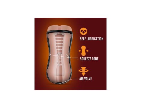 LOVERBOY COWBOY SELF LUBRICATING STROKER BEIGE