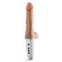 DR. SKIN SILICONE DR. HAMMER 7 INCH THRUSTING DILDO WITH HANDLE BEIGE - 3