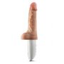 DR. SKIN SILICONE DR. HAMMER 7 INCH THRUSTING DILDO WITH HANDLE BEIGE - 5