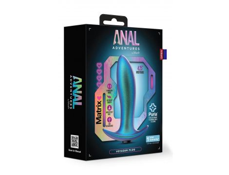 ANAL ADVENTURES MATRIX VOYAGER PLUG NEPTUNE TEAL - 3