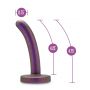 Dildo silikonowe Temptasia Surrender Peg Beginner fioletowe 12 cm - 3