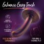 Dildo silikonowe Temptasia Surrender Peg Beginner fioletowe 12 cm - 9