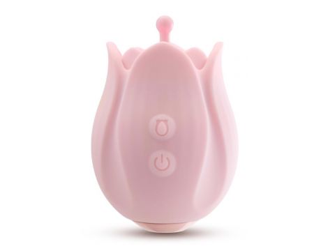 Stymulator łechtaczki Play With Me Romantic Rose różowy USB - 2