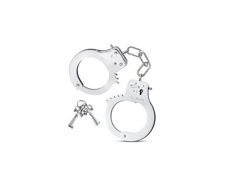 MAI No.38 METAL HANDCUFFS SILVER