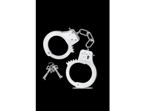 MAI No.38 METAL HANDCUFFS SILVER - 2