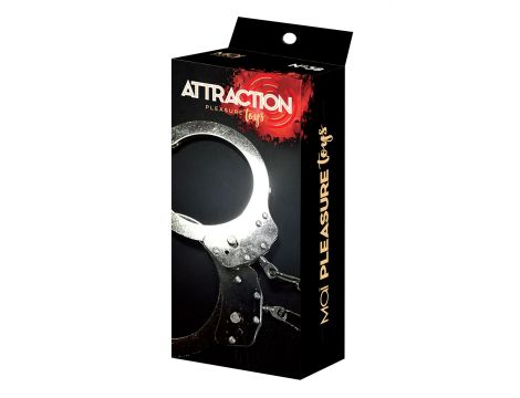 MAI No.38 METAL HANDCUFFS SILVER - 4