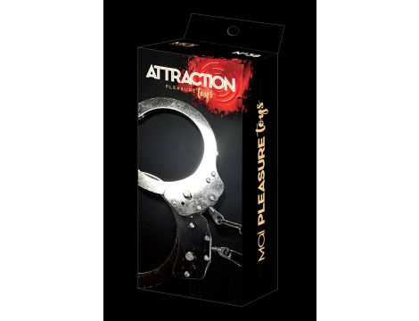MAI No.38 METAL HANDCUFFS SILVER - 3