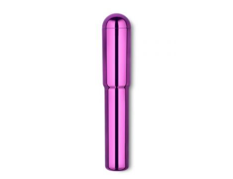Wibrator mini Le Wand Grand Bullet wiśniowy USB - 3