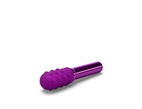 Wibrator mini Le Wand Grand Bullet wiśniowy USB - 5
