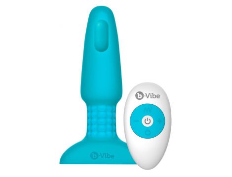 b-Vibe rimming Plug Blue - 3
