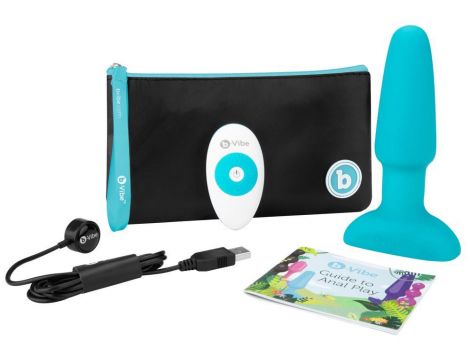 b-Vibe rimming Plug Blue - 9