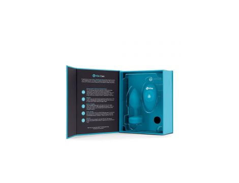 B-VIBE VIBRATING JEWEL PLUG S/M TEAL - 5