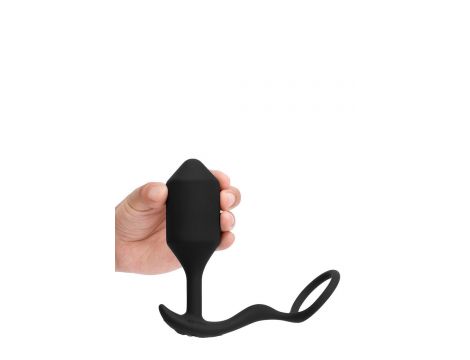B-VIBE VIBRATING SNUG & TUG XL BLACK - 2