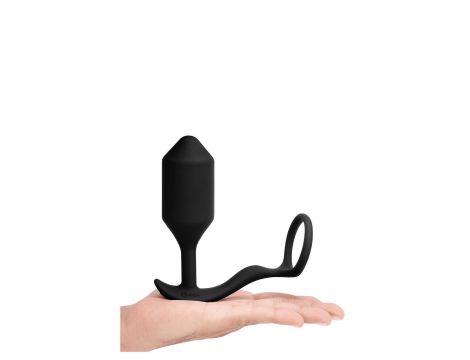 B-VIBE VIBRATING SNUG & TUG XL BLACK