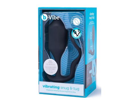 B-VIBE VIBRATING SNUG & TUG XL BLACK - 5