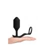 B-VIBE VIBRATING SNUG & TUG XL BLACK - 2