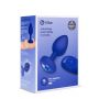 B-VIBE VIBRATING JEWEL PLUG L/XL NAVY - 6