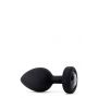 B-VIBE VIBRATING JEWEL PLUG XXL BLACK - 6