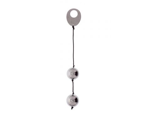 DOMINO METALLIC BALLS - SILVER - 2