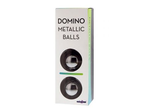 DOMINO METALLIC BALLS - SILVER