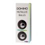 DOMINO METALLIC BALLS - SILVER - 2
