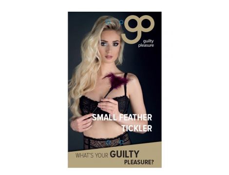 GP SMALL FEATHER TICKLER PURPLE - 2