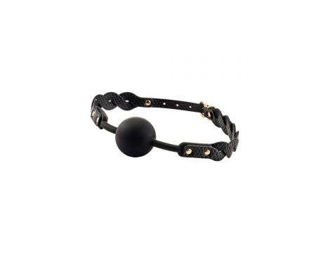 Knebel pleciony Moonlight Guilty Pleasure czarny - 5