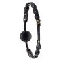 Knebel pleciony Moonlight Guilty Pleasure czarny - 3