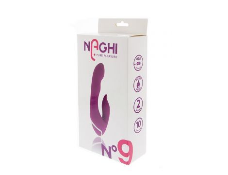 NAGHI NO.9 RECHARGEABLE DUO VIBRATOR - 2