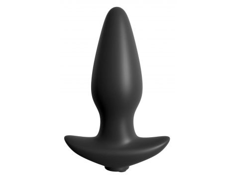 ANAL FANTASY COLLECTION COLLECTION REMOTE CONTROL SILICONE PLUG BLACK - 4