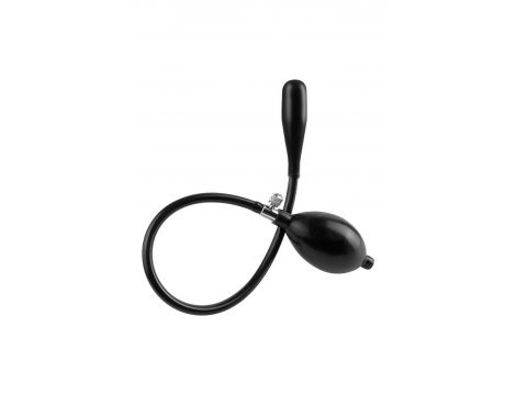 ANAL FANTASY COLLECTION INFLATABLE SILICONE ASS EXPANDER BLACK - 2