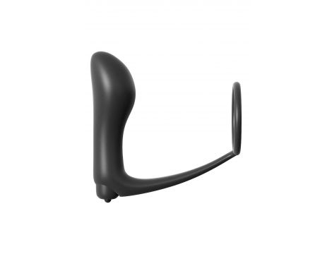 ANAL FANTASY COLLECTION ASS-GASM COCKRING VIBRATING PLUG BLACK - 3