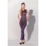 GP PRINTED DATEX LONG STRIPED DRESS, L - 3