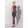 GP PRINTED DATEX LONG STRIPED DRESS, M